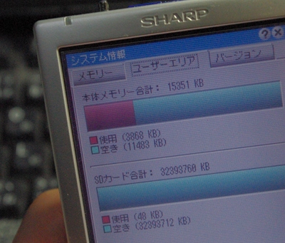 SL-A300でも32GB SDHC！